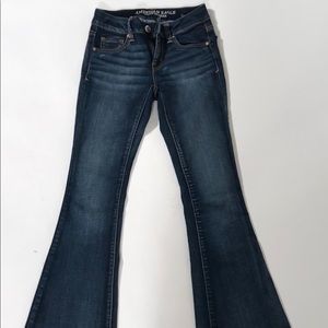 Flared Denim Jeans